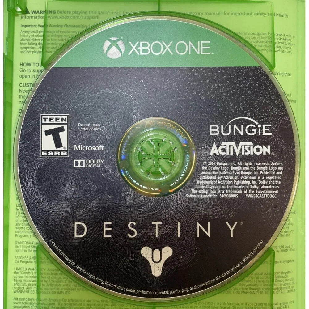 Destiny Microsoft Xbox One 2014 Bungie Activision